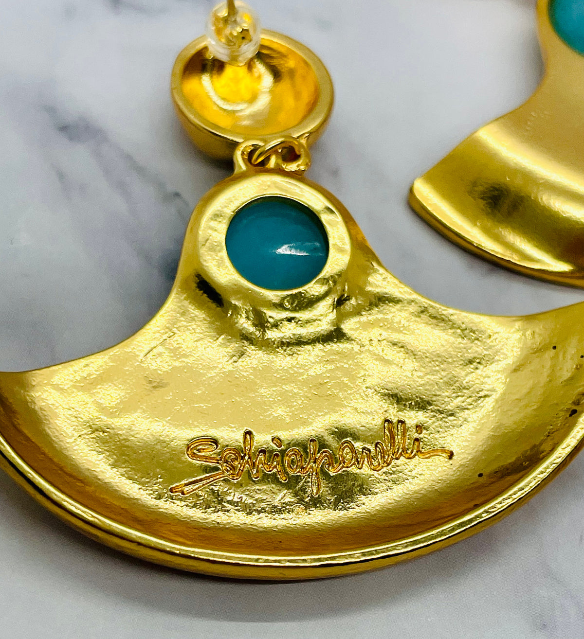 SCHIAPARELLI Pendulum Statement Earrings - Pre-Owned — 3