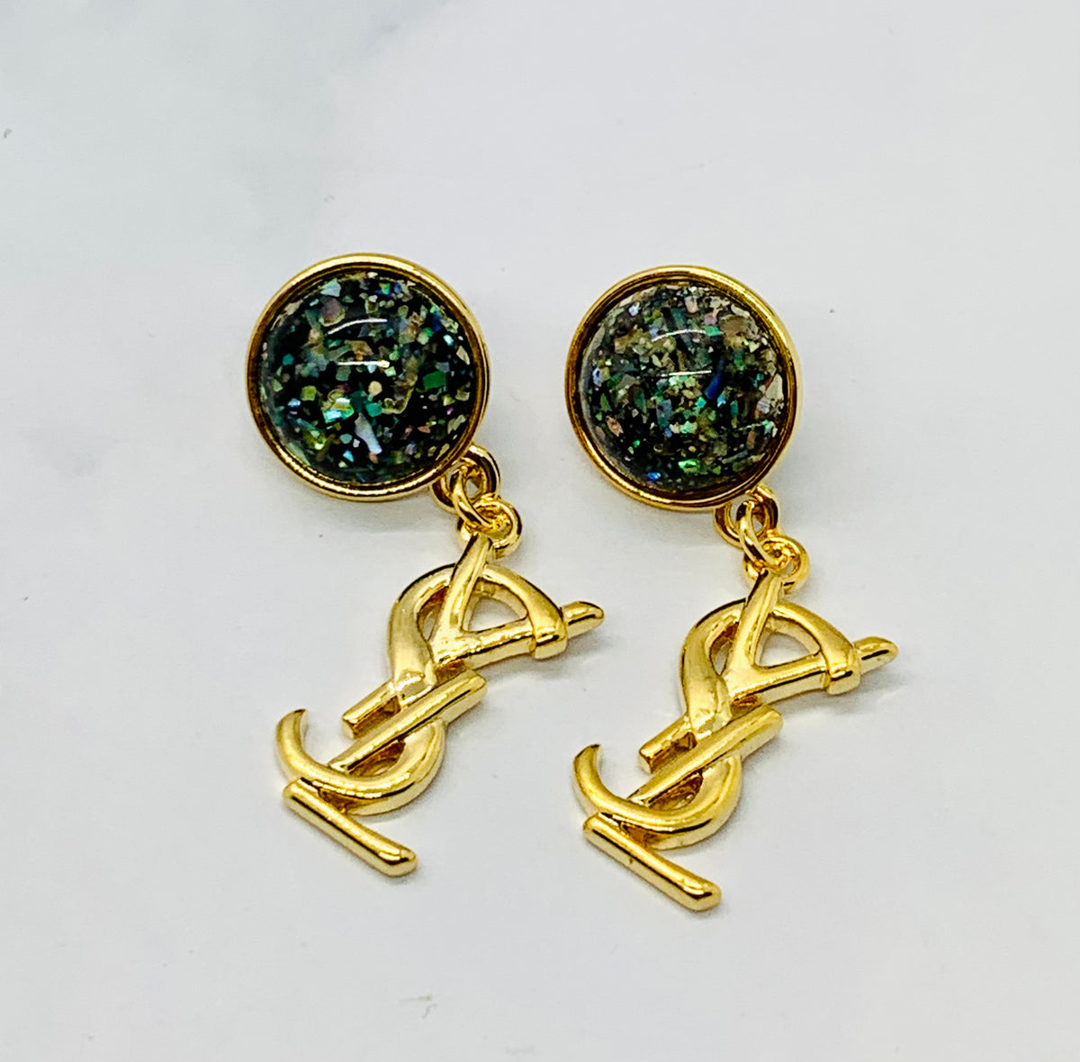 YSL YVES SAINT LAURENT Vintage Pendant Earrings - Pre-Owned — 3