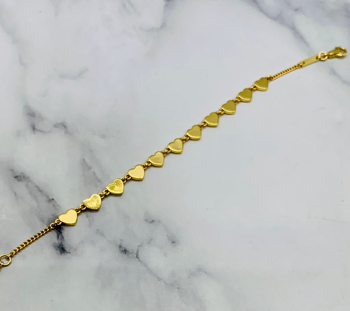 CELINE Paris Heart Charm Bracelet - Pre-Owned — 5