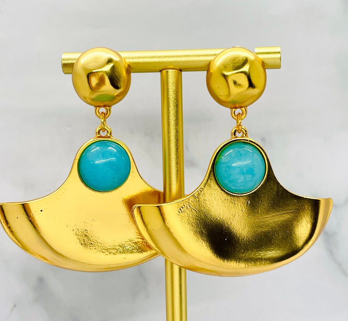 SCHIAPARELLI Pendulum Statement Earrings - Pre-Owned — 1