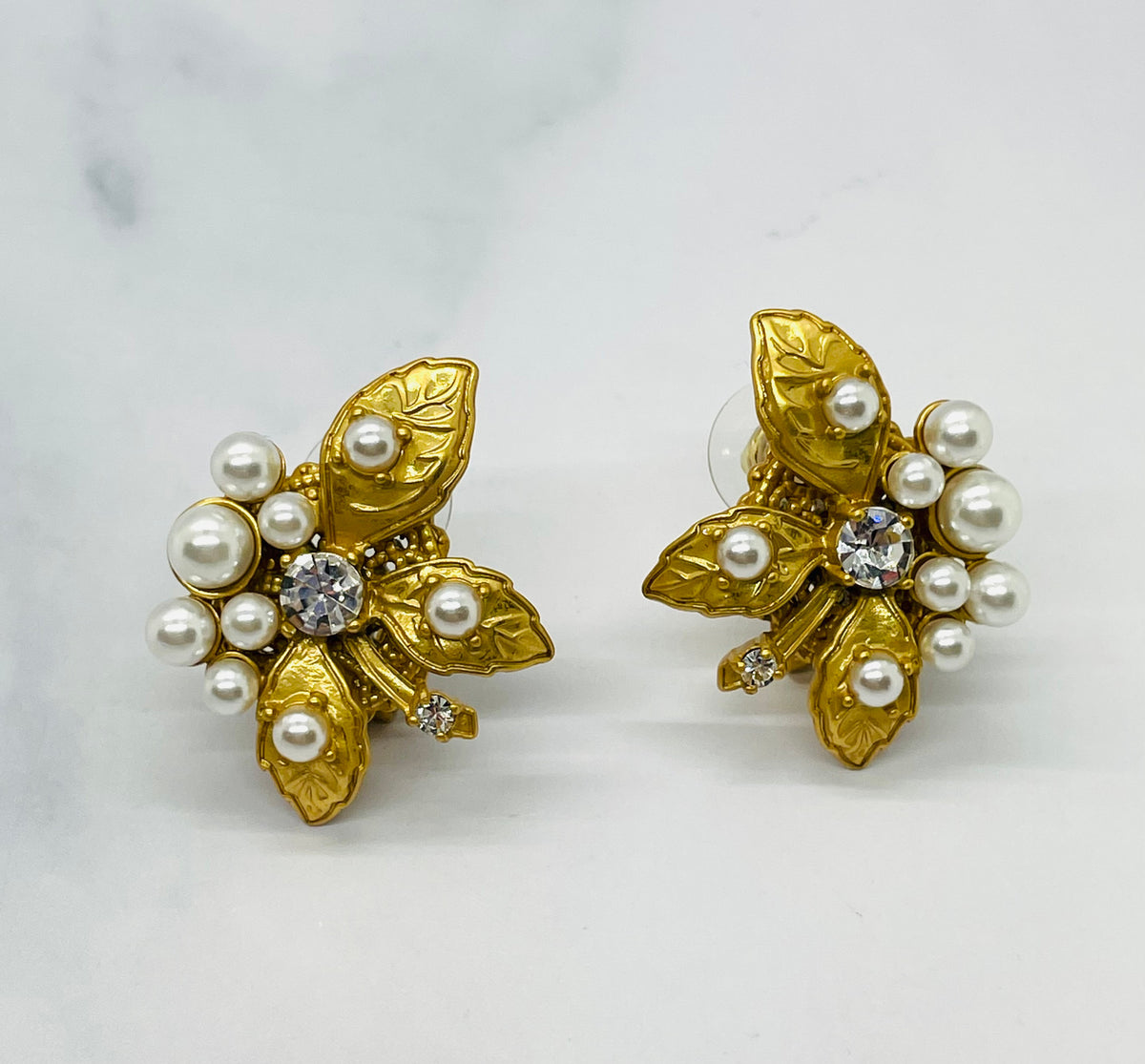 MIRIAM HASKELL Vintage Designer Earrings - Pre-Owned — 1