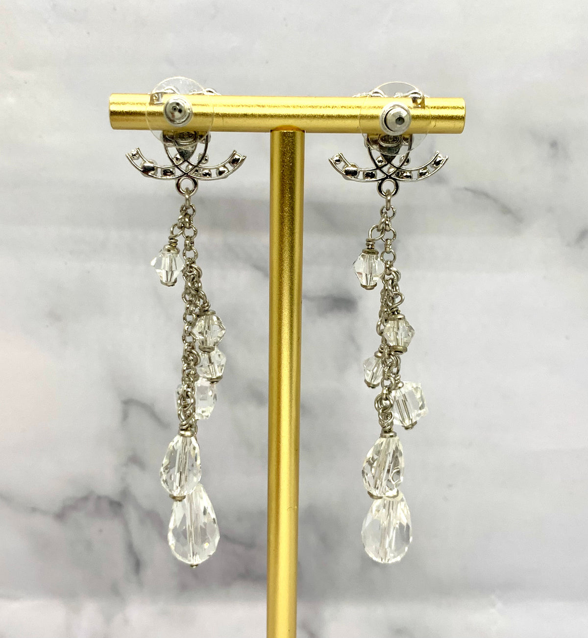 CHANEL CC Pendant Earrings - Pre-Owned — 2